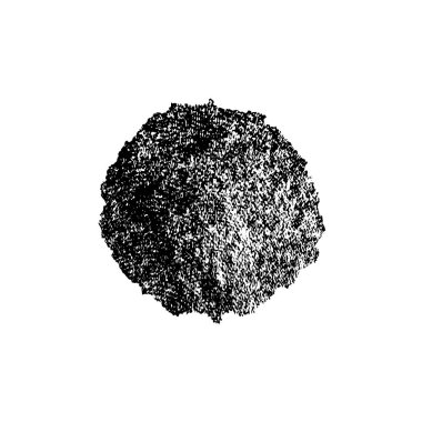 Beyaz arkaplanda soyut siyah renk fırça darbesi