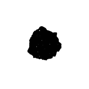 Beyaz arkaplanda soyut grunge mürekkep lekesi