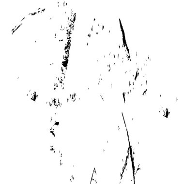 soyut siyah fırça darbesi beyaz arkaplanda izole edildi