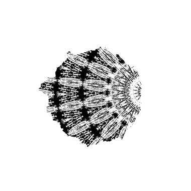 vektör siyah el lekesi vuruşu.