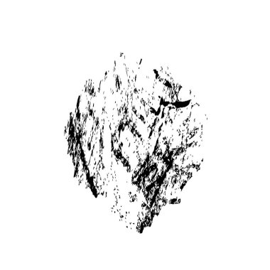 vektör siyah el lekesi vuruşu.