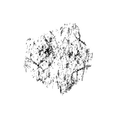 vektör siyah el lekesi vuruşu.