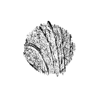 vektör siyah el lekesi vuruşu.