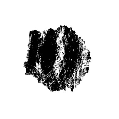 vektör siyah el lekesi vuruşu.