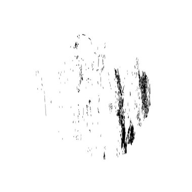 vektör siyah el lekesi vuruşu.