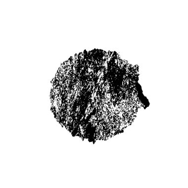 vektör siyah el lekesi vuruşu.