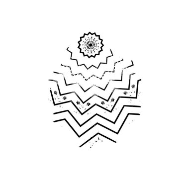 Soyut arkaplan. Monokrom dokusu. Siyah ve beyaz desenli arkaplan    