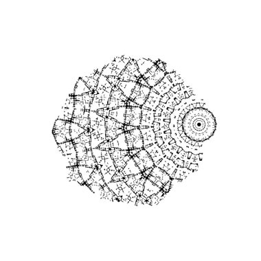Soyut arkaplan. Monokrom dokusu. Siyah ve beyaz desenli arkaplan    