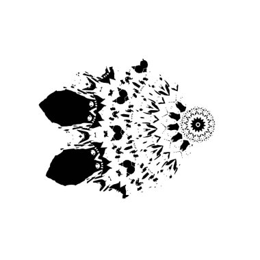 Soyut arkaplan. Monokrom dokusu. Siyah ve beyaz desenli arkaplan    