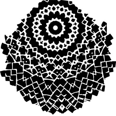 Soyut arkaplan. Monokrom dokusu. Siyah ve beyaz desenli arkaplan    