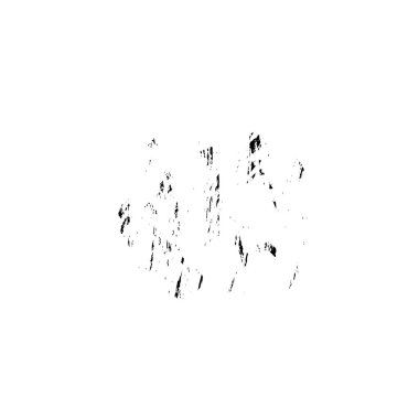 grunge siyah ve beyaz fırça darbesinin vektör çizimi