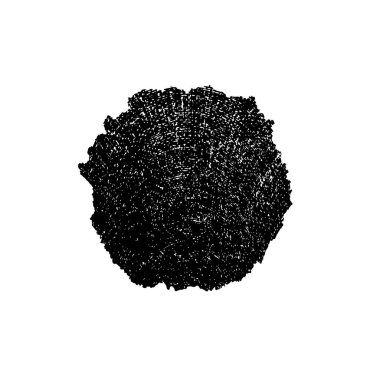 Beyaz arkaplanda soyut grunge mürekkep lekesi