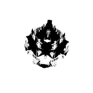  Siyah ve beyaz soyut arka plan. vektör illüstrasyonu 