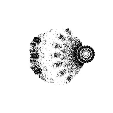 Siyah ve beyaz soyut arka plan. vektör illüstrasyonu 