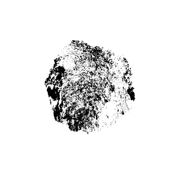 Beyaz arkaplanda soyut grunge mürekkep lekesi