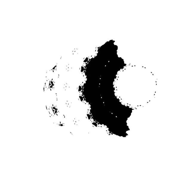 Černá Bílá Geometrická Dekorativní Kresba — Stockový vektor