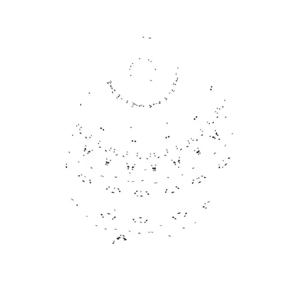 Αφηρημένο Γεωμετρικό Σχήμα Λευκό Φόντο Εικονογράφηση Διανύσματος — Διανυσματικό Αρχείο