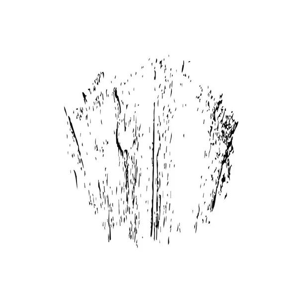 白い背景の抽象的なモノクロ染料 ベクターのイラスト — ストックベクタ