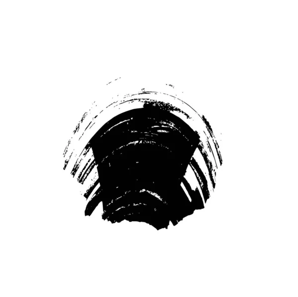 Grunge Spot Elemento Design Abstrato Sobre Fundo Branco Ilustração Vetorial —  Vetores de Stock