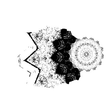  Siyah ve beyaz soyut arka plan. vektör illüstrasyonu 