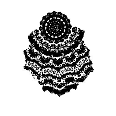  Siyah ve beyaz soyut arka plan. vektör illüstrasyonu 