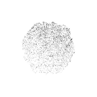 Beyaz arkaplanda soyut grunge mürekkep lekesi