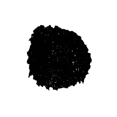 Beyaz arkaplanda soyut grunge mürekkep lekesi