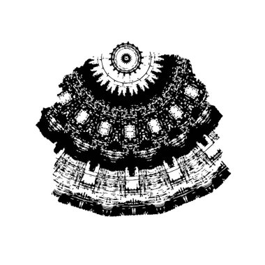 Soyut arkaplan. monokrom dokusu. siyah ve beyaz 