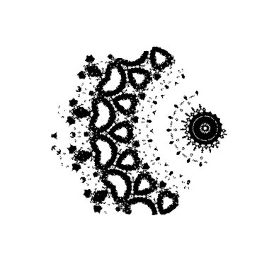 Soyut arkaplan. monokrom dokusu. siyah ve beyaz 