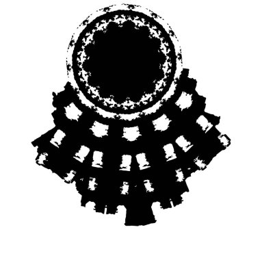 Soyut arkaplan. monokrom dokusu. siyah ve beyaz 