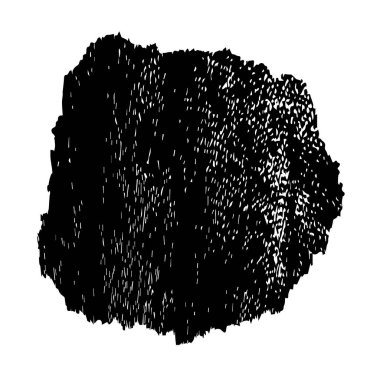 soyut siyah fırça darbesi ve dokusu