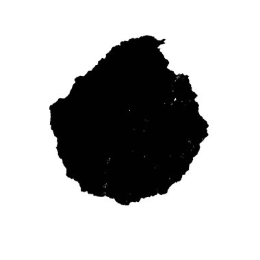 soyut siyah fırça darbesi ve dokusu