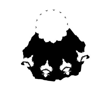 Çizik ve çiziklerle dolu siyah beyaz bir arka plan. Soyut vektör illüstrasyonu.