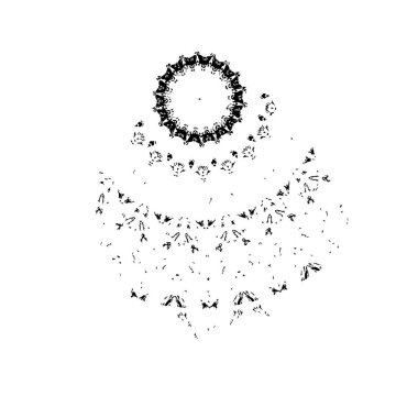 Grunge dokusu, sıkıntı siyah beyaz arka plan. soyut arkaplan