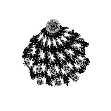 Grunge dokusu, sıkıntı siyah beyaz arka plan. soyut arkaplan