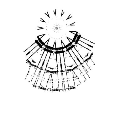 Grunge dokusu, sıkıntı siyah beyaz arka plan. soyut arkaplan