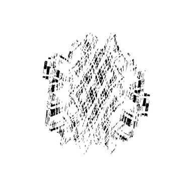 Grunge dokusu, sıkıntı siyah beyaz arka plan. soyut arkaplan