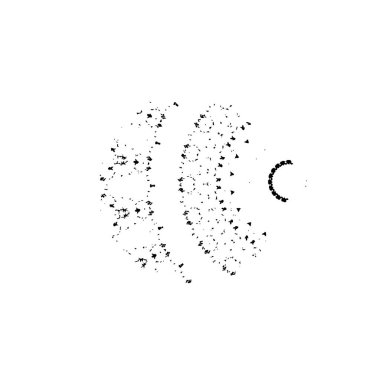 Grunge dokusu, sıkıntı siyah beyaz arka plan. soyut arkaplan