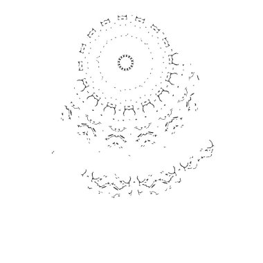 Grunge dokusu, sıkıntı siyah beyaz arka plan. soyut arkaplan