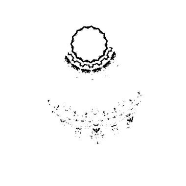 Grunge dokusu, sıkıntı siyah beyaz arka plan. soyut arkaplan