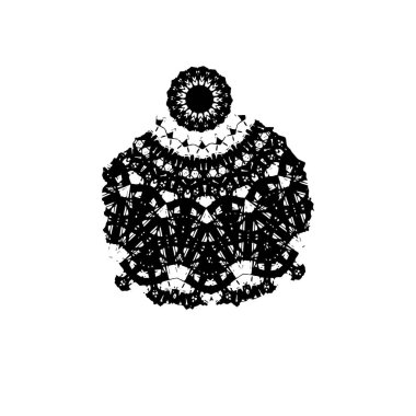 Grunge dokusu, sıkıntı siyah beyaz arka plan. soyut arkaplan