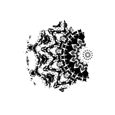 Grunge dokusu, sıkıntı siyah beyaz arka plan. soyut arkaplan