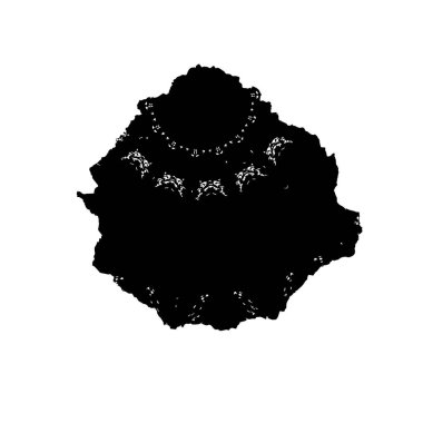 soyut siyah fırça darbesi ve dokusu