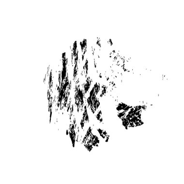 soyut siyah fırça darbesi ve dokusu