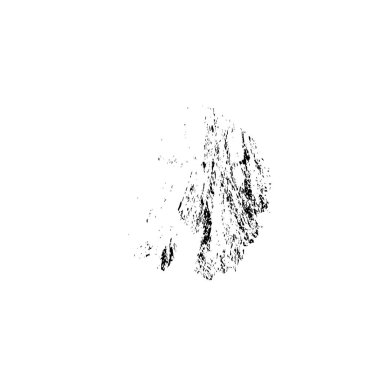 soyut siyah fırça darbesi ve dokusu