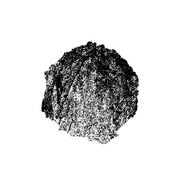 Beyaz arkaplanda soyut tek renkli leke, vektör illüstrasyonu