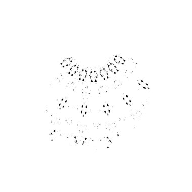 soyut grunge fırça darbesi siyah beyaz