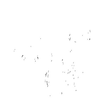 beyaz arkaplan ve küçük siyah beyaz parçalar.