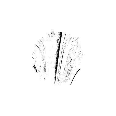 siyah mürekkep lekesi. vektör illüstrasyonu