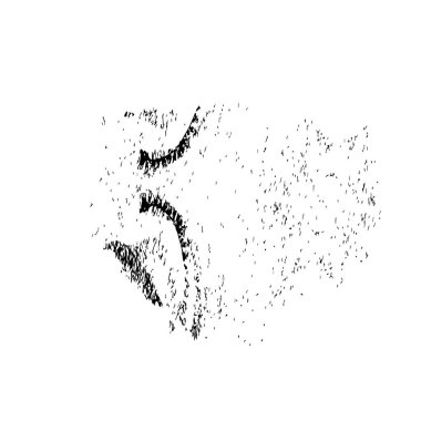 Siyah beyaz grunge dokusu. soyut vektör illüstrasyonu